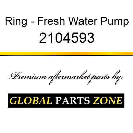 Ring - Fresh Water Pump 2104593
