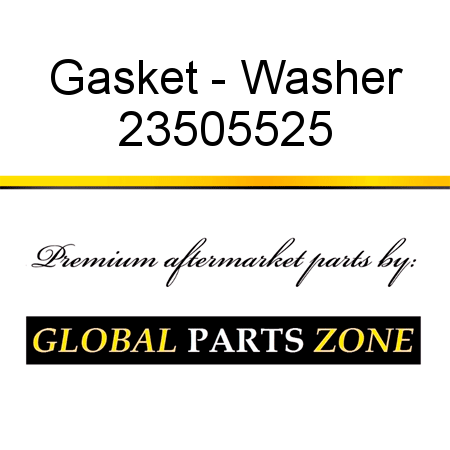 Gasket - Washer 23505525