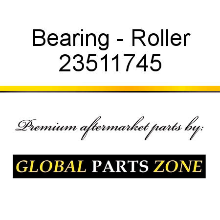 Bearing - Roller 23511745