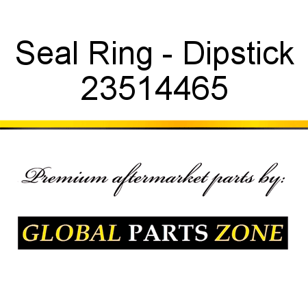 Seal Ring - Dipstick 23514465
