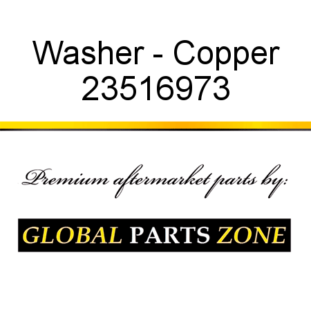 Washer - Copper 23516973