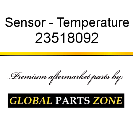 Sensor - Temperature 23518092