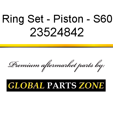 Ring Set - Piston - S60 23524842