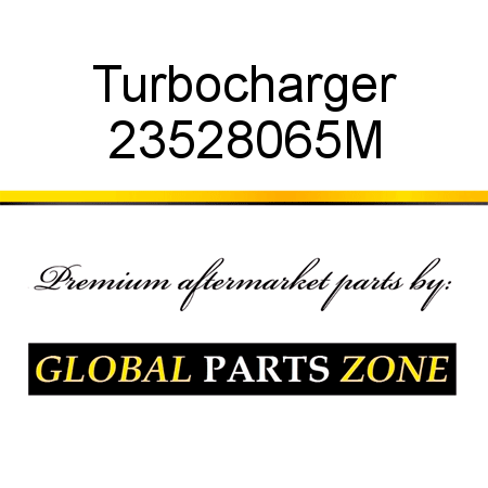 Turbocharger 23528065M