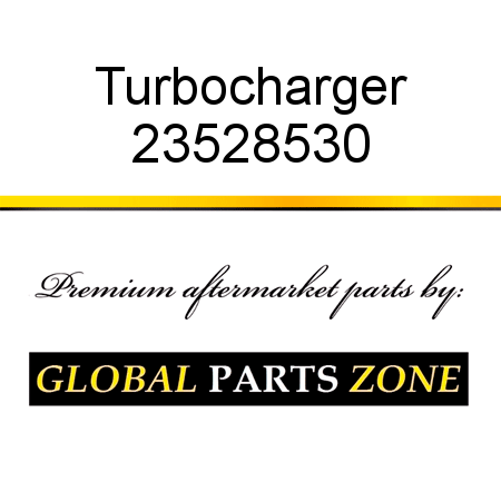 Turbocharger 23528530