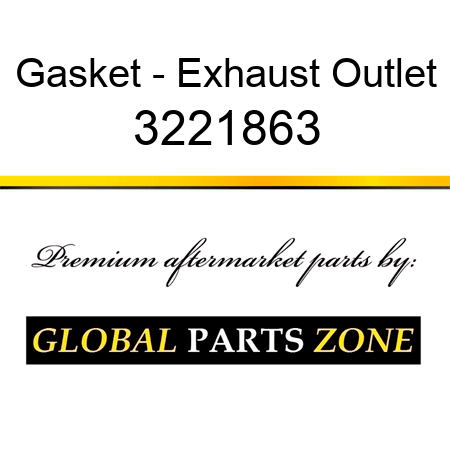 Gasket - Exhaust Outlet 3221863
