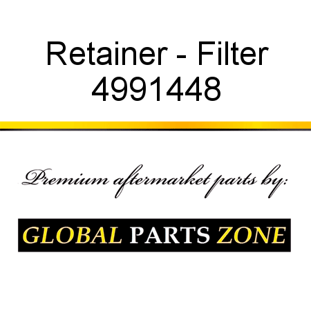 Retainer - Filter 4991448