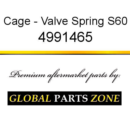 Cage - Valve Spring S60 4991465