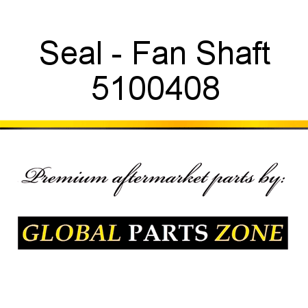 Seal - Fan Shaft 5100408