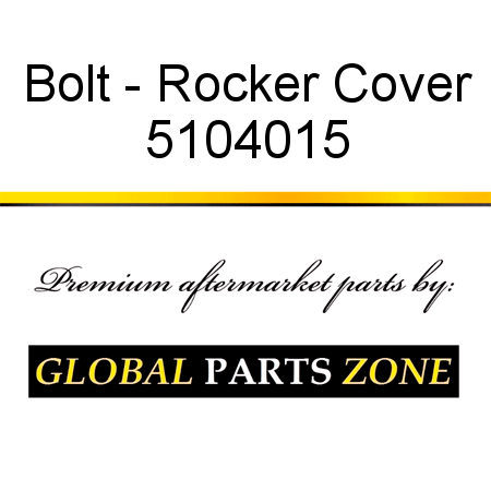 Bolt - Rocker Cover 5104015
