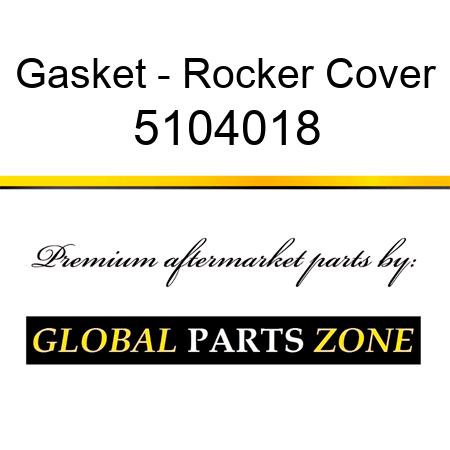 Gasket - Rocker Cover 5104018