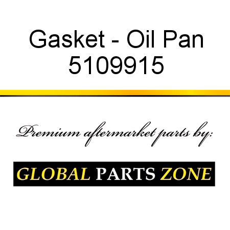 Gasket - Oil Pan 5109915