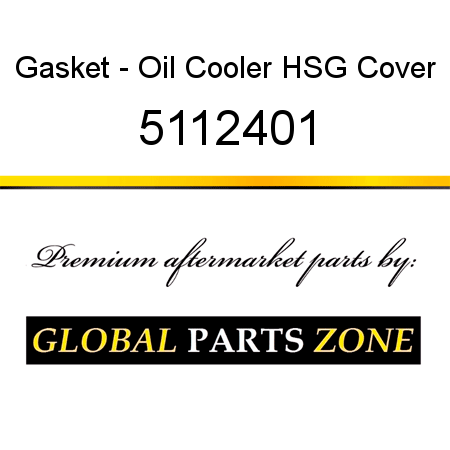 Gasket - Oil Cooler HSG Cover 5112401