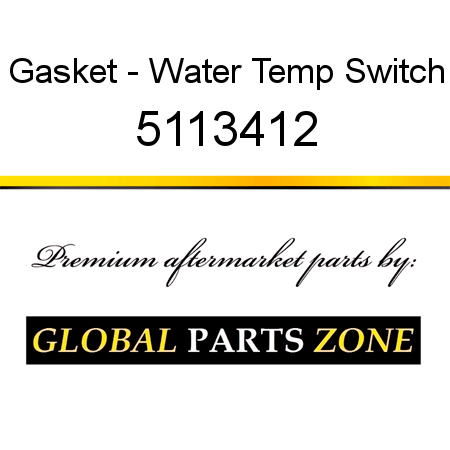 Gasket - Water Temp Switch 5113412