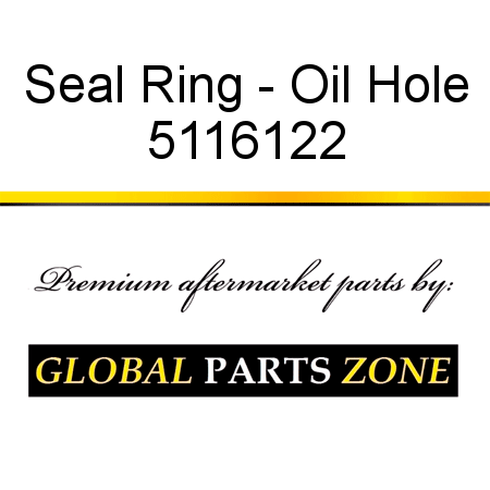 Seal Ring - Oil Hole 5116122