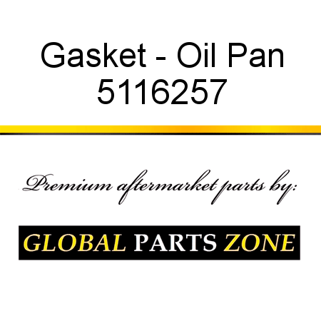 Gasket - Oil Pan 5116257