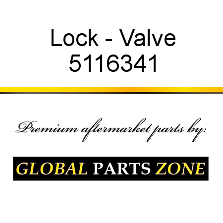 Lock - Valve 5116341