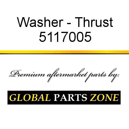 Washer - Thrust 5117005