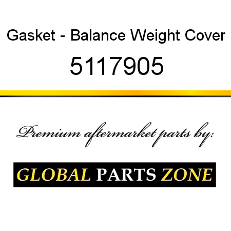 Gasket - Balance Weight Cover 5117905