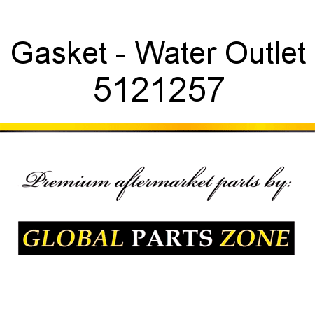 Gasket - Water Outlet 5121257