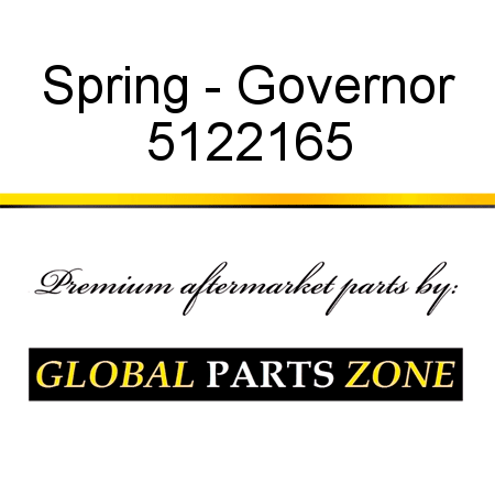 Spring - Governor 5122165