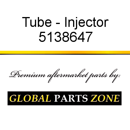 Tube - Injector 5138647