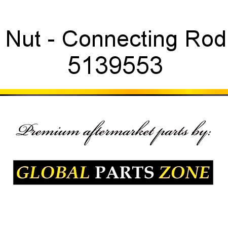 Nut - Connecting Rod 5139553