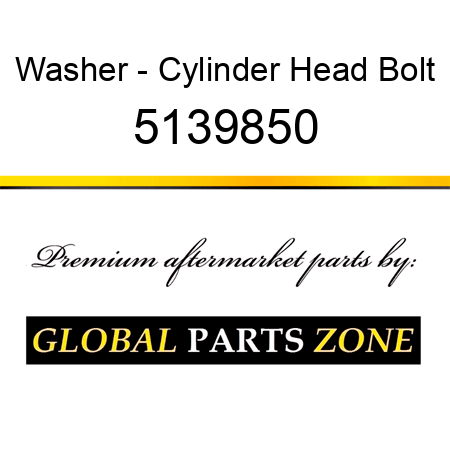 Washer - Cylinder Head Bolt 5139850
