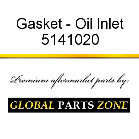 Gasket - Oil Inlet 5141020
