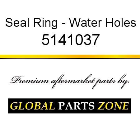 Seal Ring - Water Holes 5141037