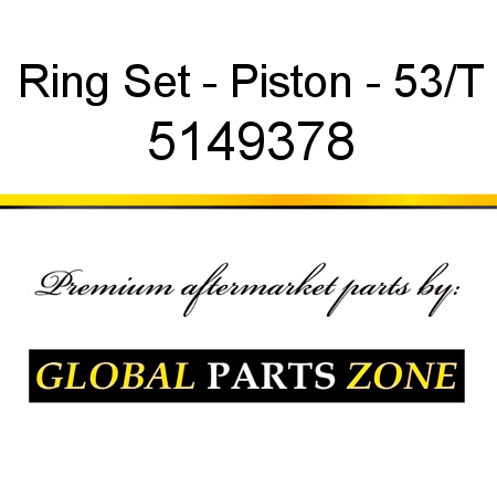 Ring Set - Piston - 53/T 5149378