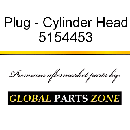 Plug - Cylinder Head 5154453