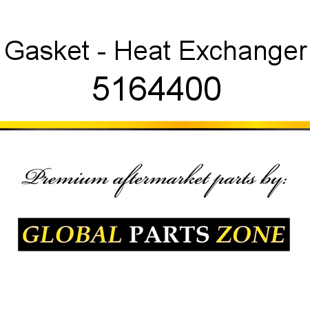 Gasket - Heat Exchanger 5164400