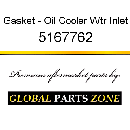 Gasket - Oil Cooler Wtr Inlet 5167762