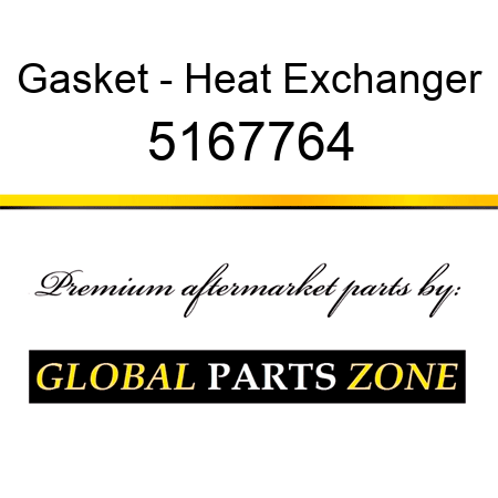 Gasket - Heat Exchanger 5167764