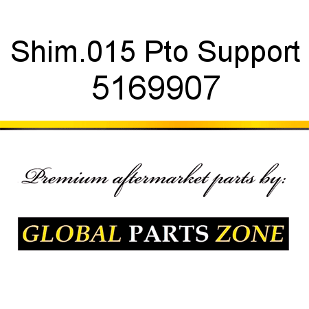 Shim,.015 Pto Support 5169907