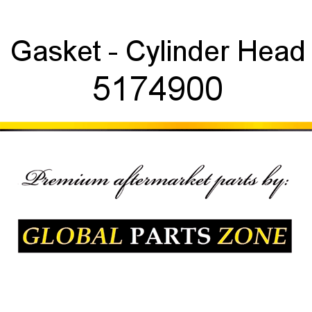Gasket - Cylinder Head 5174900