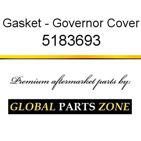 Gasket - Governor Cover 5183693