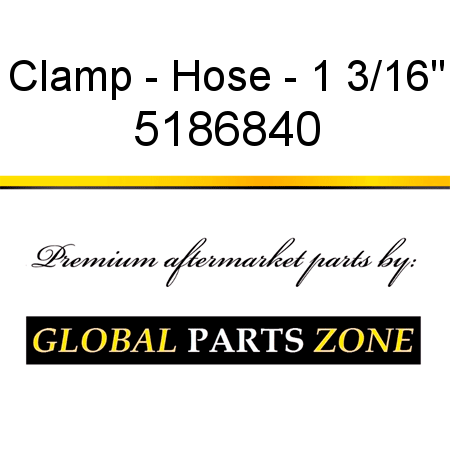 Clamp - Hose - 1 3/16