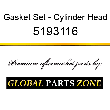 Gasket Set - Cylinder Head 5193116