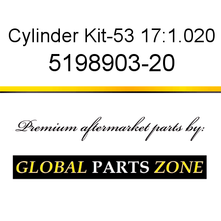 Cylinder Kit-53 17:1.020 5198903-20