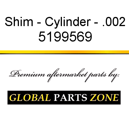 Shim - Cylinder - .002 5199569