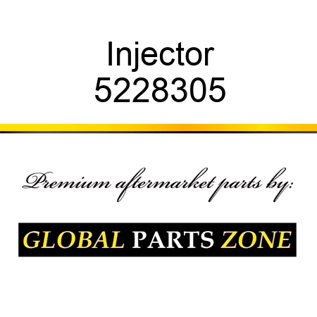Injector 5228305