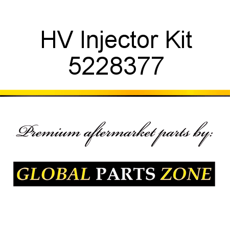 HV Injector Kit 5228377