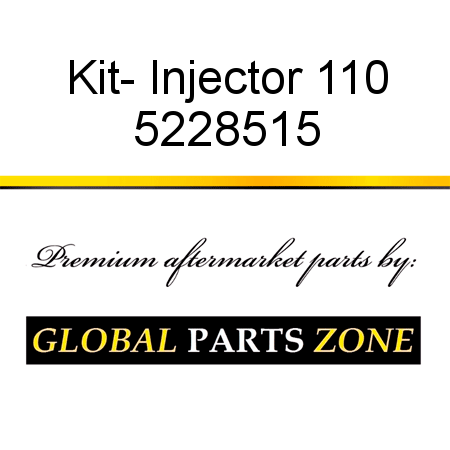 Kit- Injector 110 5228515