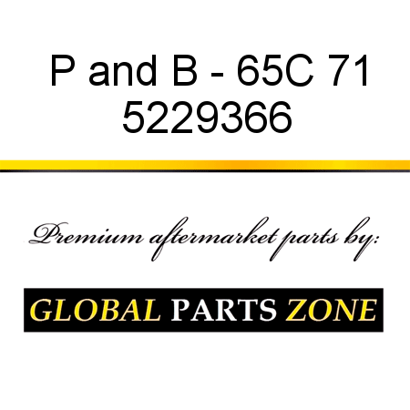 P&B - 65C 71 5229366