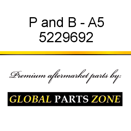 P&B - A5 5229692