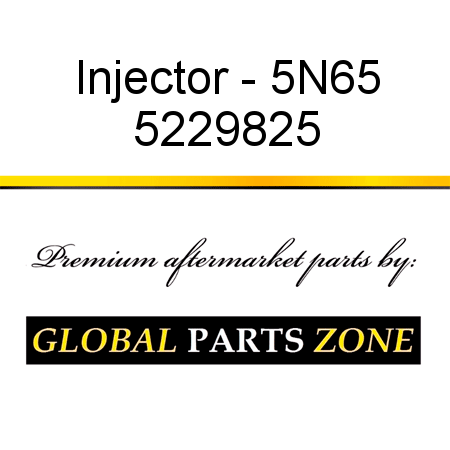Injector - 5N65 5229825