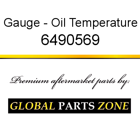 Gauge - Oil Temperature 6490569