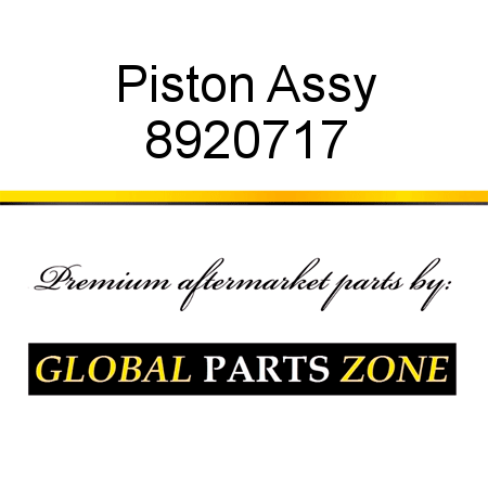 Piston Assy 8920717
